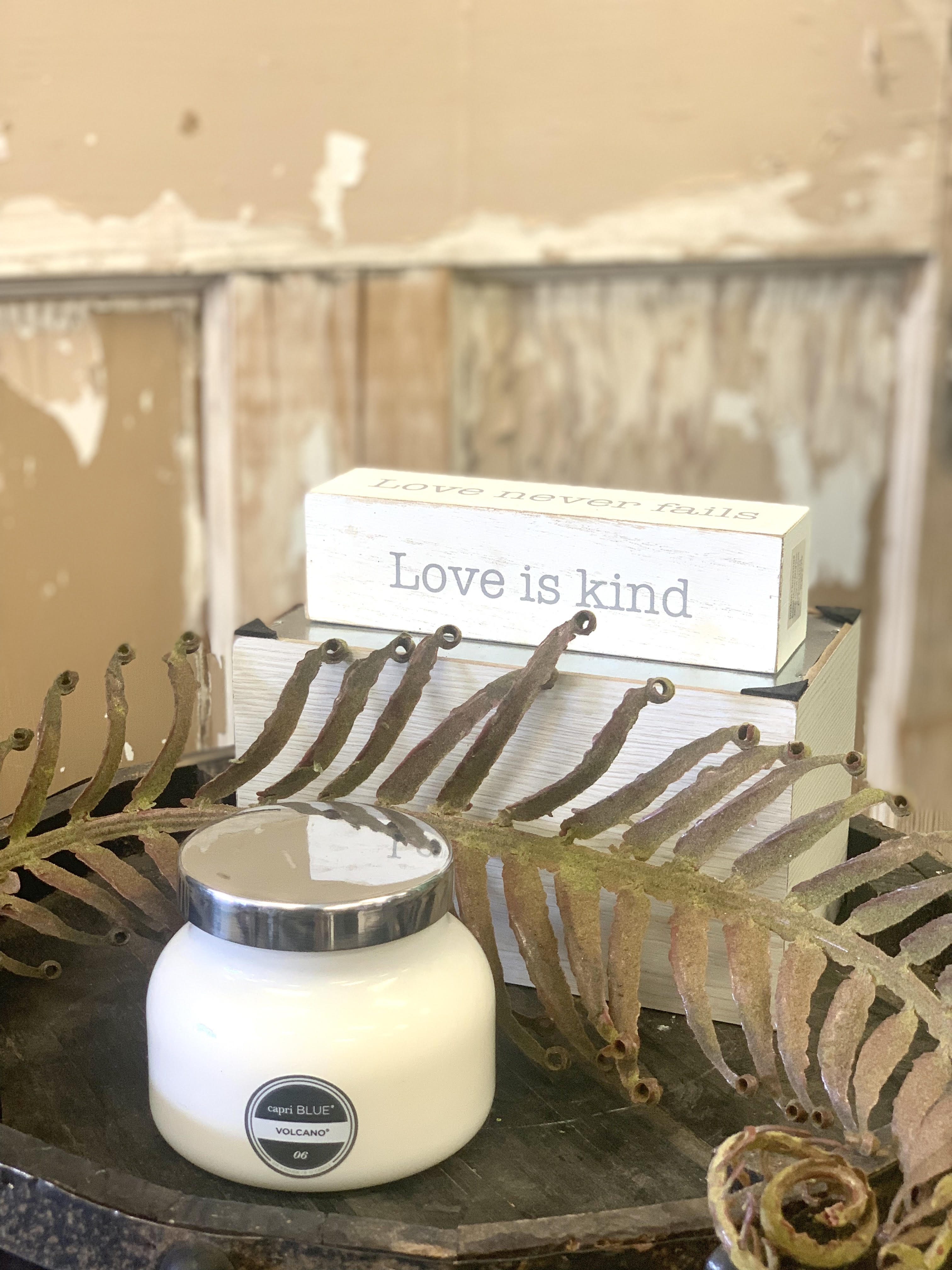 CapriBlue White Petite Volcano Candle